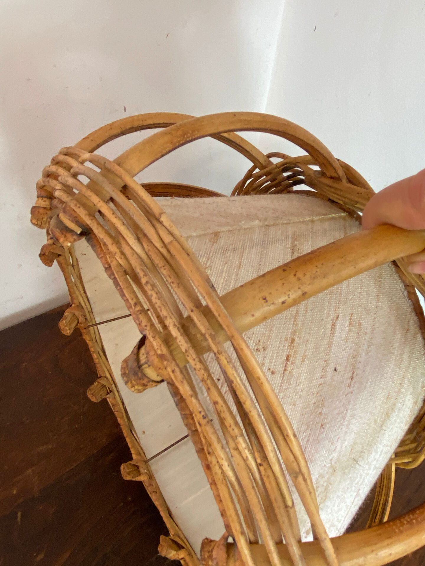 Bamboo and rattan suspension, Louis Sognot