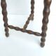 Tripod stool solid wood beaded feet
