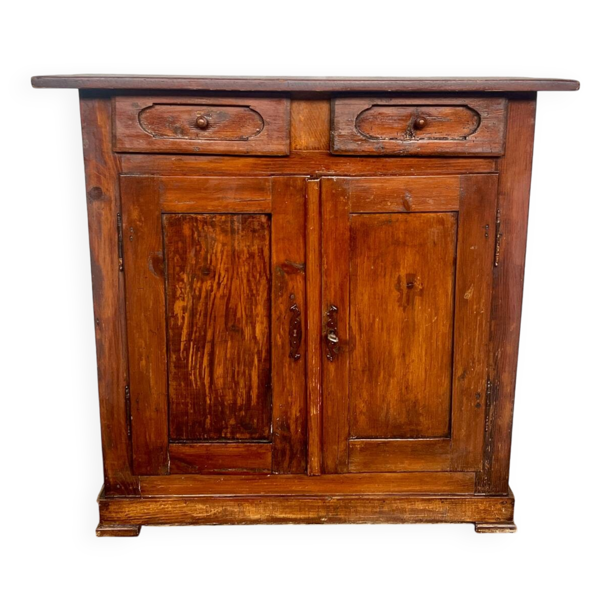 Vintage Parisian sideboard in solid wood