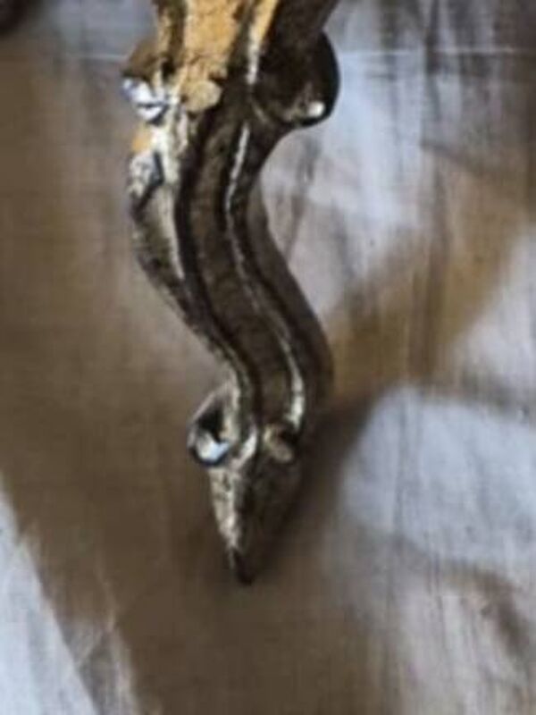 Sellette de style en bois doré  style Louis XV