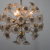 Dandelion chandelier by Preciosa, 1970s