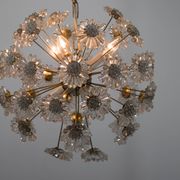 Lustre pissenlit par Preciosa, années 1970