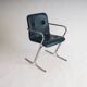 70s tubular arm chair by Tavo