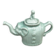 Vintage Chinese Porcelain Teapot - Elephant and Girl on Lid