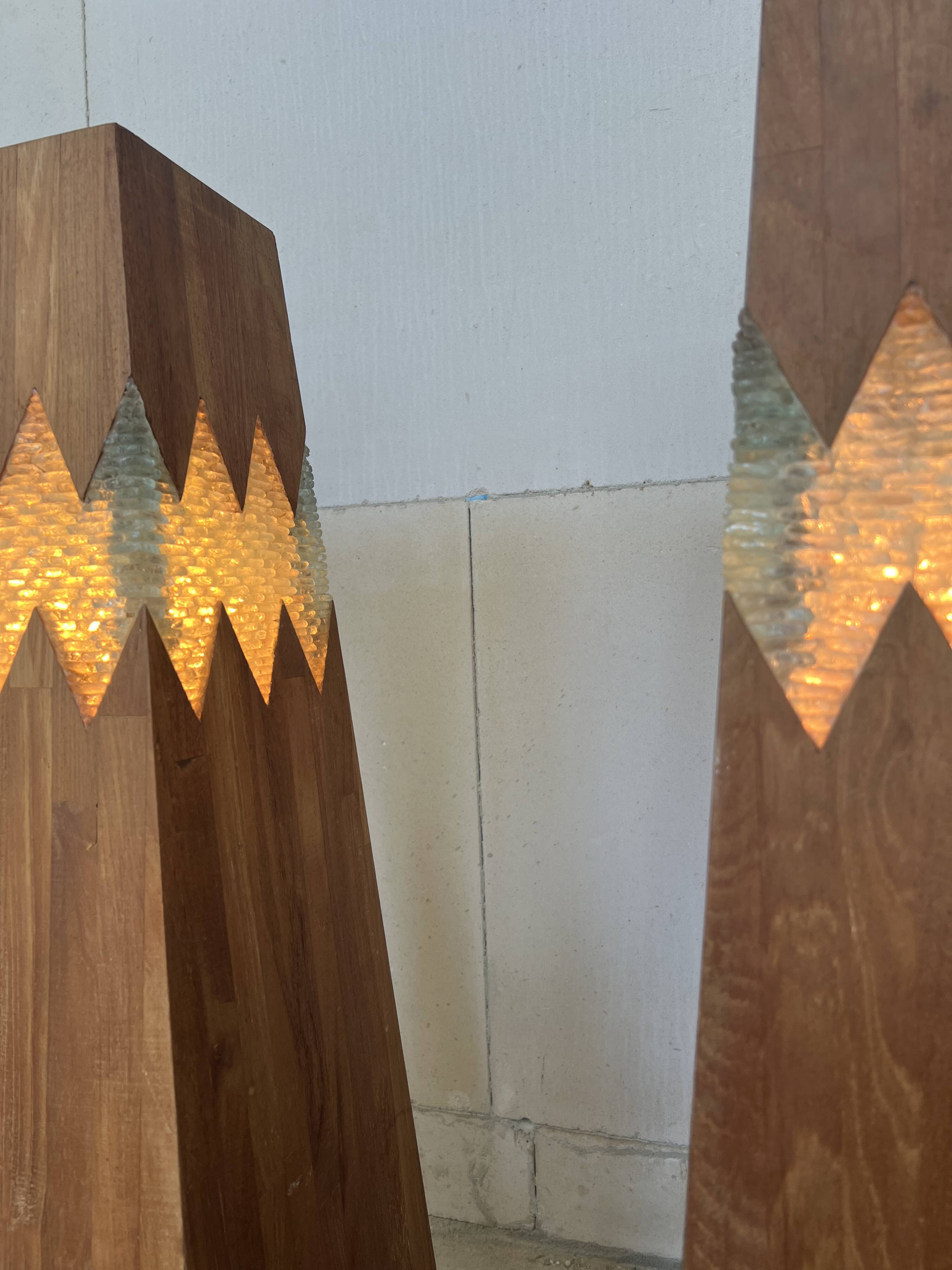 Lampes de sol architecturales des années 1980 : un héritage de lumière d'Anvers