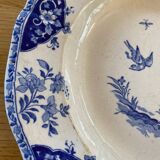 Large round and hollow dish from Gien