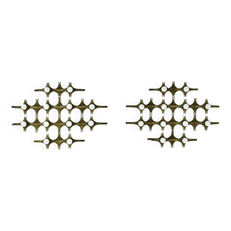 Set of 2 Wall Lights by Fantoni, 1960