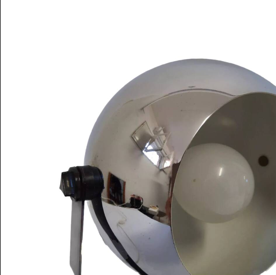 Altalite, adjustable chrome chrome spotlights couple, 70s