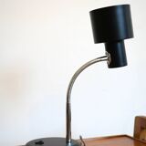 Matte black metal desk lamp