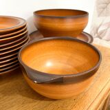 Stoneware service - St Amand earthenware - Meylan model