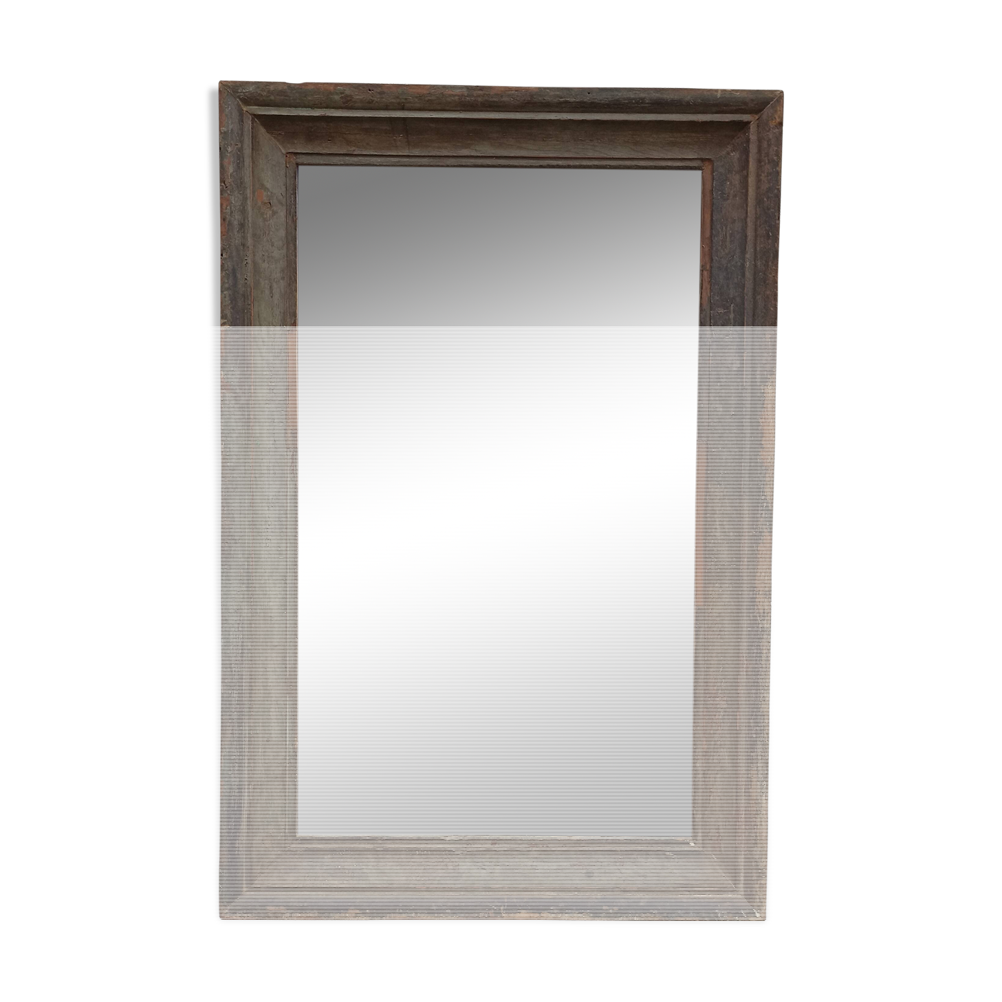 Old wooden mirror
