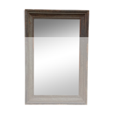 Old wooden mirror