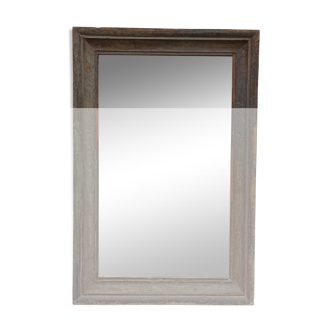 Old wooden mirror