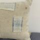 Coussin en toile ancienne style Kilim