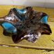 Vintage Vallauris Ceramic Ashtray Pocket Empty D 19 cm