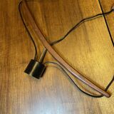 Scandinavian teak pendant light