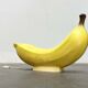 Postmodern banana floor lamp by Heico, 1980s.