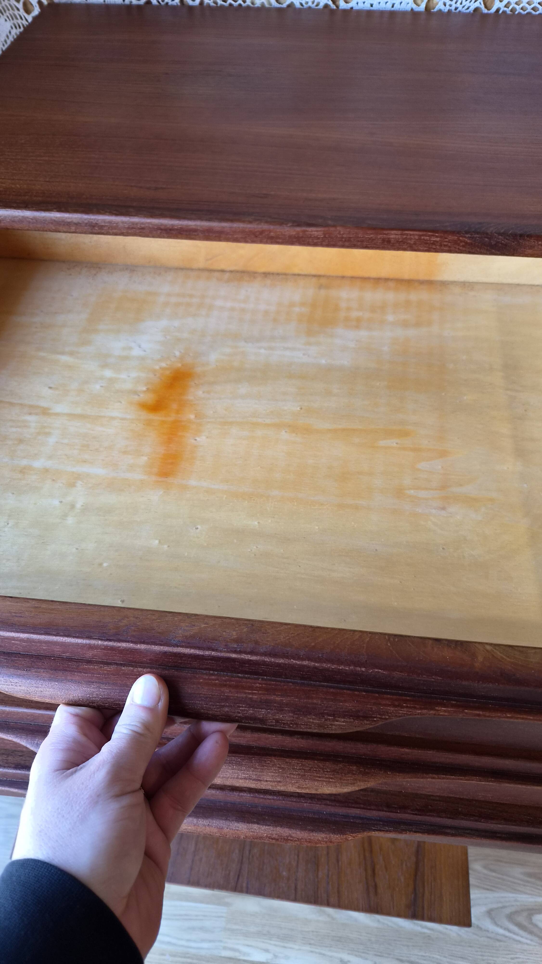 Scandinavian threading Swiss teak model 6002 dated 1961.
