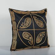 Vintage embroidered cushion cover 43x46 cm
