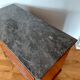 Louis-Philippe Commode (19th century) Walnut Burl Saint Anne Marble