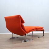 Giovanni Offredi for Saporiti Wave Lounge Chair, 1970s