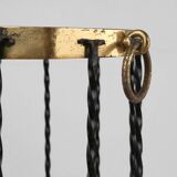 Stylish robust mid-century umbrella stand, France ca. 1950