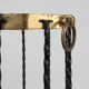 Stylish robust mid-century umbrella stand, France ca. 1950