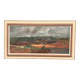 Original Swedish Oil on Canvas - "Kärra Hösten" by Gösta Stawåsen - Signed - Dated 1959 - Vintage and Framed