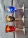 3 crystal glasses