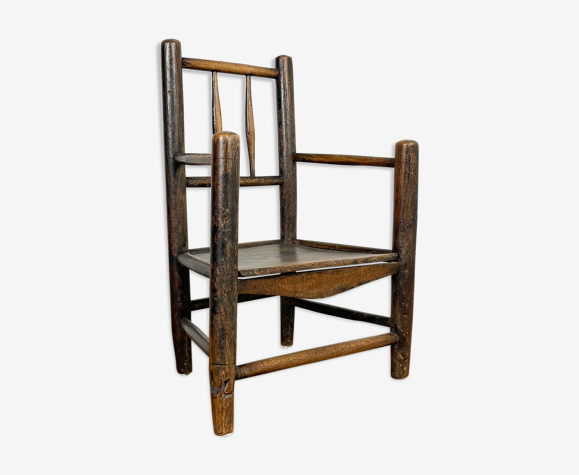 Fauteuil enfant en bois d’orme