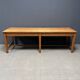 Grande table à draperie en bois antique