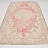6x9 Soft Pastel Vintage Persian Rug, 176x297Cm SK 21097