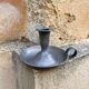 Pewter candlestick