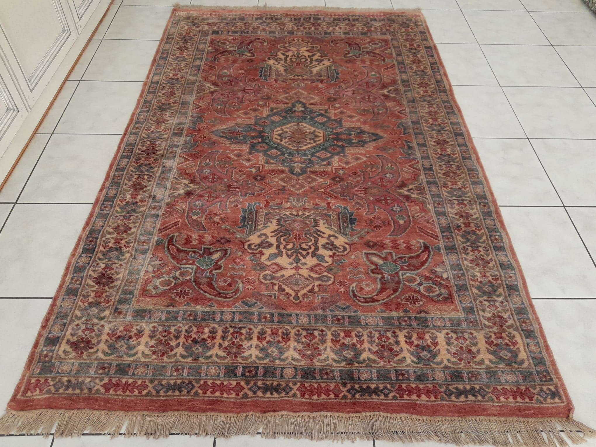 Handmade Kafkazi rug 193x123cm