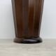 Art Deco chestnut wooden umbrella stand, France 1930s