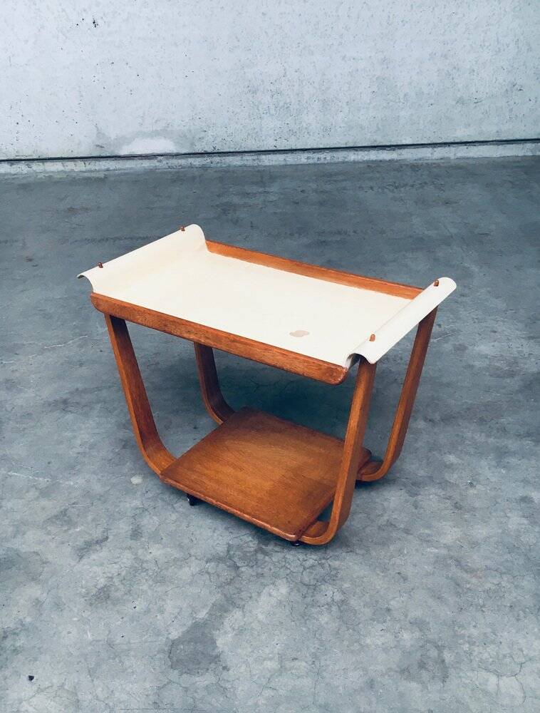 Rolo Pb31 Tea Trolley attributed to Cees Braakman for Pastoe, 1950s
