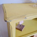 Bibus bookcase in yellow wood
