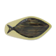 Cup or empty ceramic bag vintage fish