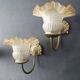 Pair of Art Deco wall sconces