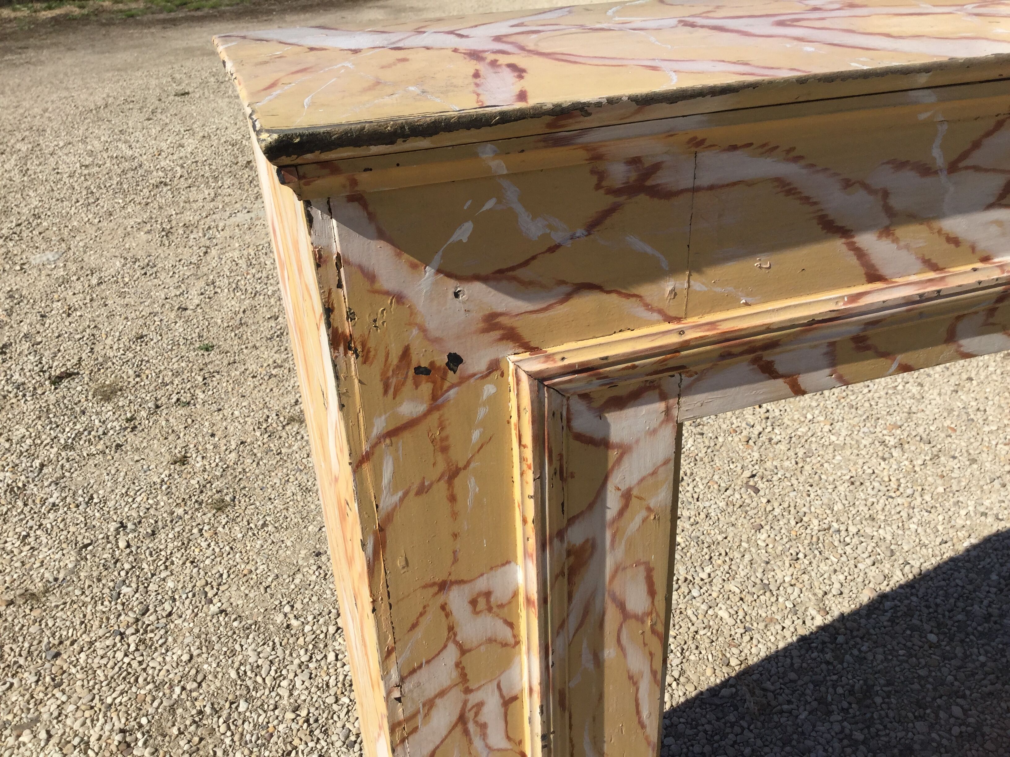 Cheminée en bois