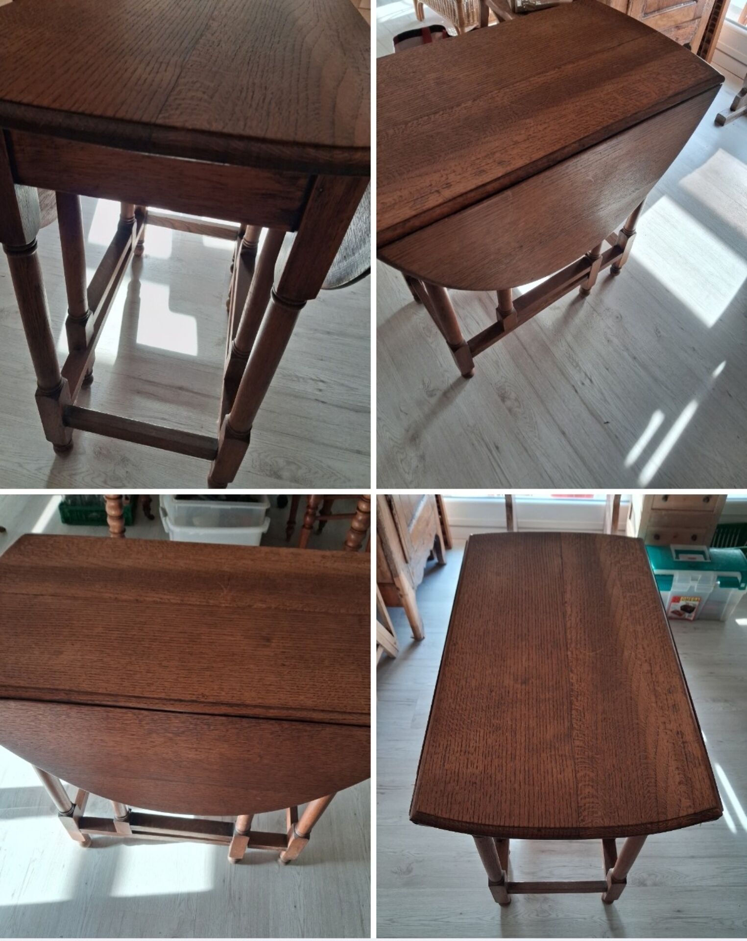 English table Gateberg from the 1920s/1940s.