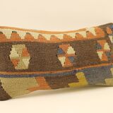 Housse de coussin kilim 20x40 cm