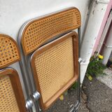 6 plia chairs by Giancarlo Piretti, Castelli circa 1967