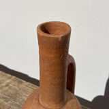 Pottery in terracotta jar in ancient ceramic signed ethnic