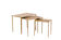 Ensemble de tables gigognes, années 1970