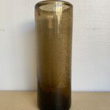 Vintage bendor bubble glass vase