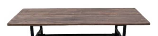 Vintage Scandinavian dining table in teak.