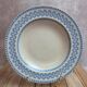 Large antique English deep plate B.p.w.&m. Milan – Ironstone