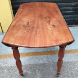 Beautiful old round table with fellers
