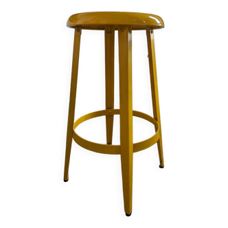 Industrial style metal bar stool